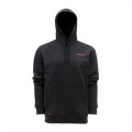 Grundens Displacement DWR Hoodie Logo Anchor Black