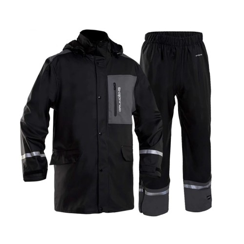 Grundens Sunnan Set Waterproof Work Wear Black