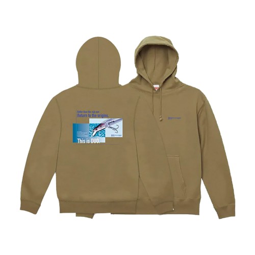 Tide Minnow Ghost Hoodie Sand Khaki