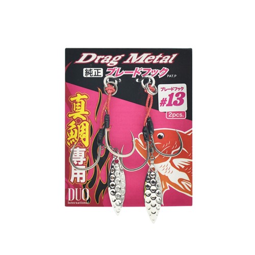 Duo Drag Metal Madai Hook Willow Silver
