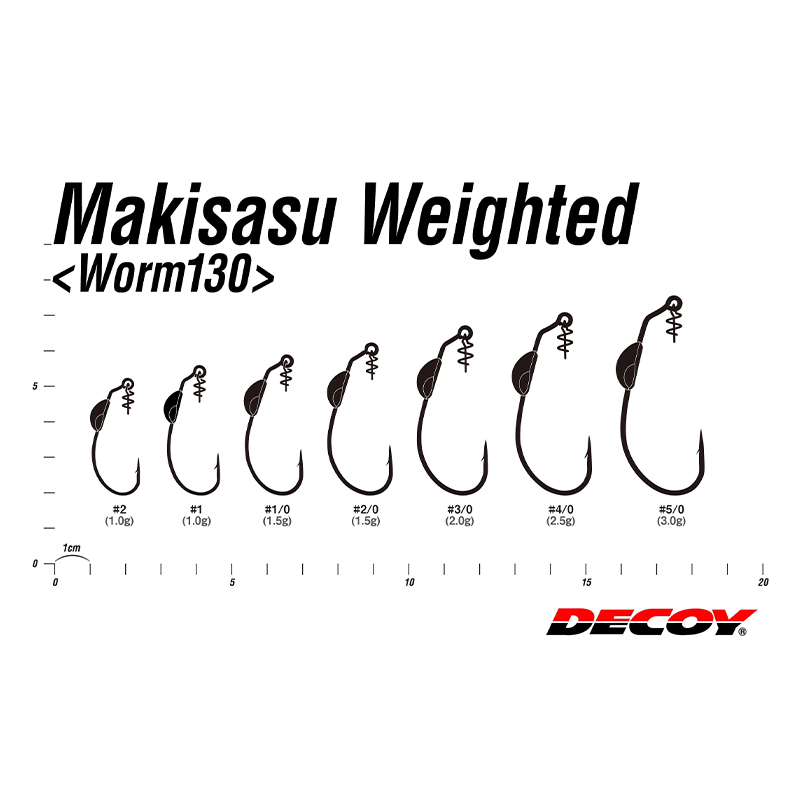 Decoy Worm 130 Makisasu Weighted Decoy Worm 130 Makisasu Weighted