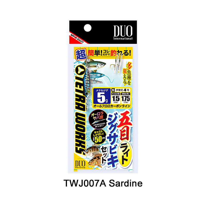Duo Tetra Works Sabiki Set 7g Duo Tetra Works Sabiki Set 7g