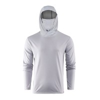 Grundens Tough Sun Masked Hoodie Mist Grundens Tough Sun Masked Hoodie Mist