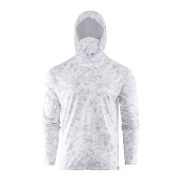 Grundens Tough Sun Masked Hoodie Squall Camo