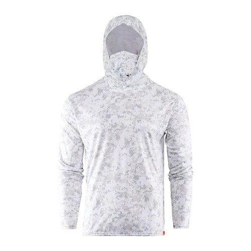 Grundens Tough Sun Masked Hoodie Squall Camo