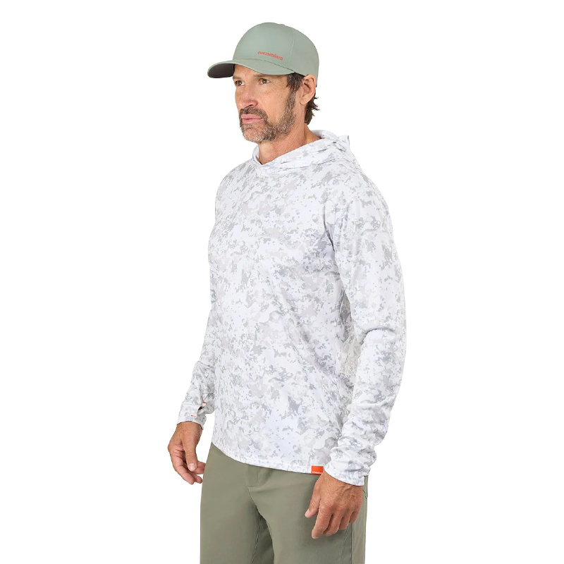 Grundens Tough Sun Masked Hoodie Squall Camo