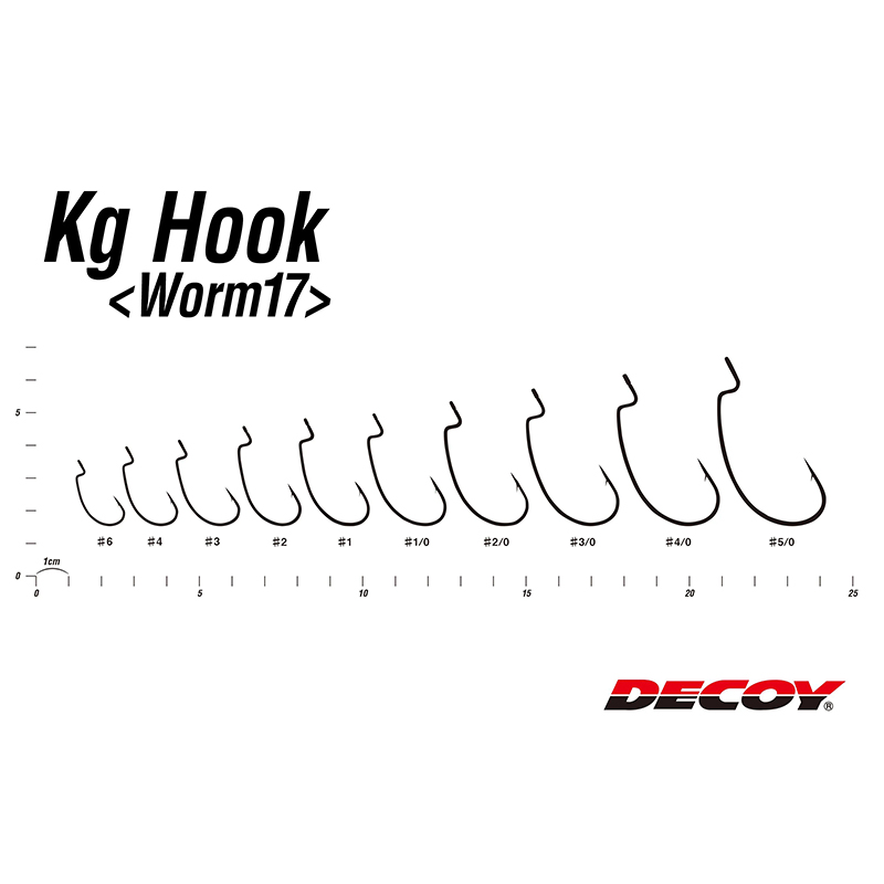 Decoy Worm 17Kg Hook