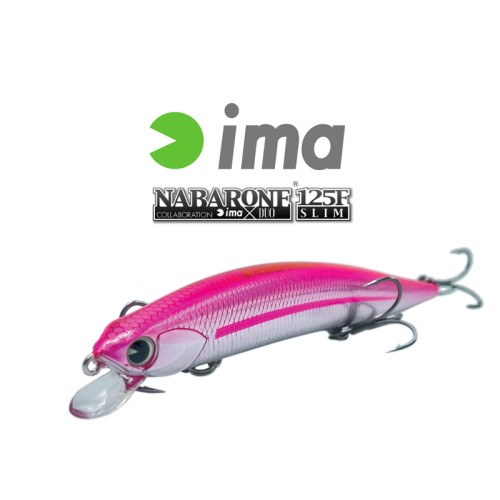 Leurre De Pêche Ima Nabarone 125F #NBF Couleur 006 – Jerkbait Flottant Pour Carnassiers | Collaboration Ima & Duo