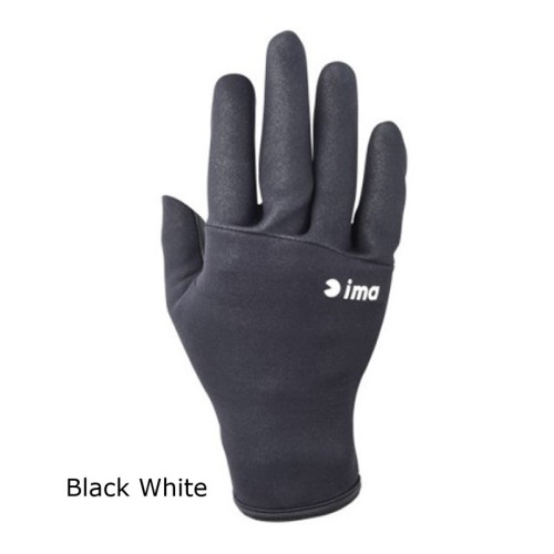 Ima Titanium Glove 2 Fingerless Black White