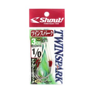 Shout Twin Spark 320-TS 3cm Assist Hooks