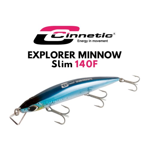 Cinnetic Explorer Minnow Slim 140F