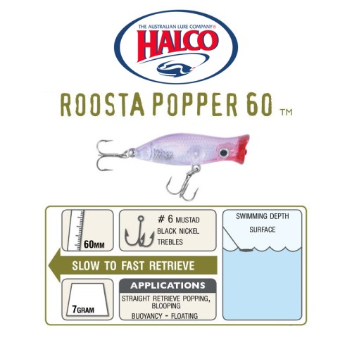 Halco Roosta Popper 60