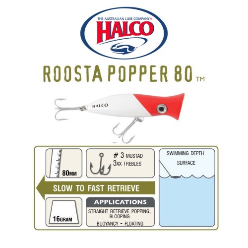 Halco Roosta Popper 80