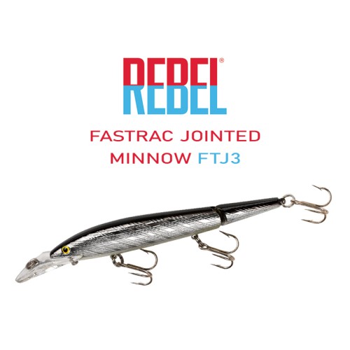 Rebel Fastrac Jointed Minnow FTJ3